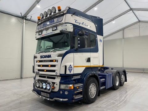 KT05 WBD - Scania R500 Rear Lift Topline Tractor Unit Manual | Law Truck Centre UK