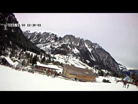 SKI FAHREN  auf der grimmialp