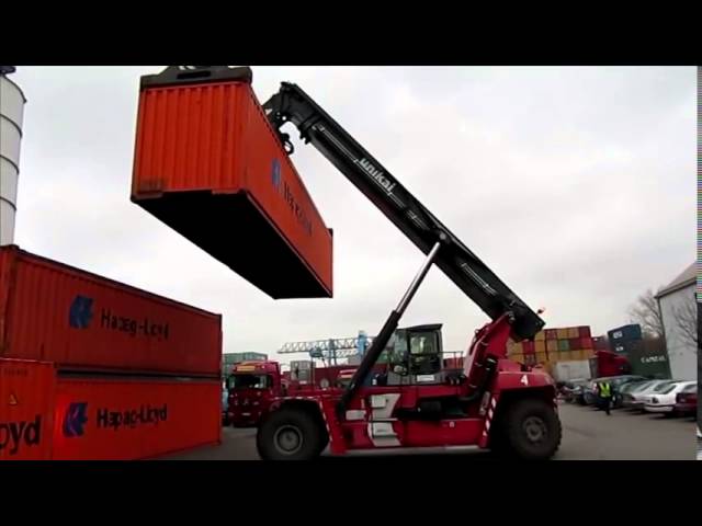 xe nâng container reach stacker Kalmar DRF450