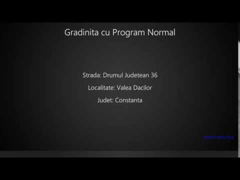 Gradinita cu Program Normal Valea Dacilor