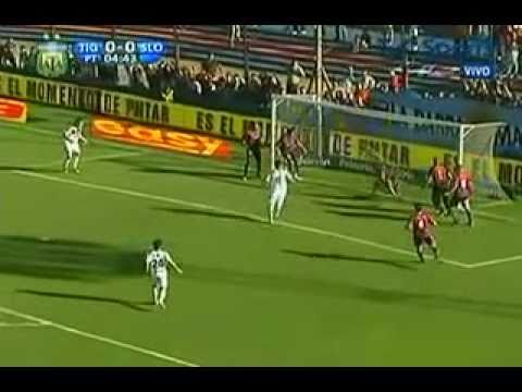 4' PT - Gol de Ferrari (en contra) - Tigre 1 vs San Lorenzo 0