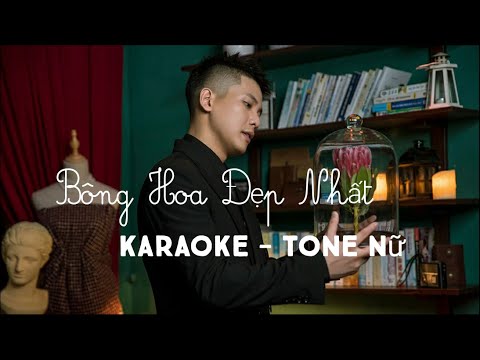 Bông Hoa Đẹp Nhất Karaoke - Tone Nữ || Quân AP