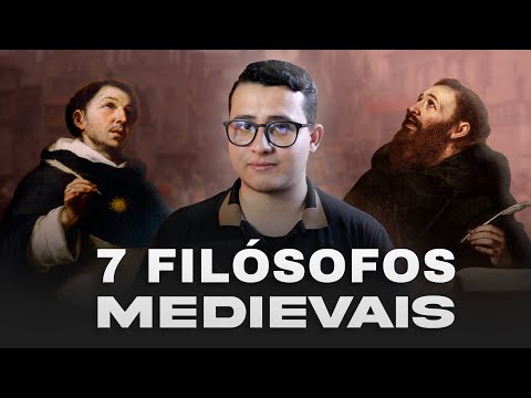Os 7 PRINCIPAIS FILÓSOFOS da IDADE MÉDIA (Filosofia Medieval)