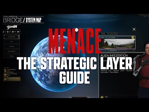 MENACE - The Strategic Layer Guide | Sci-Fi Tactical RPG