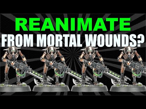 Necrons Reanimate From Mortal Wounds? - Arks of Omen - Warhammer 40k 9th Edition