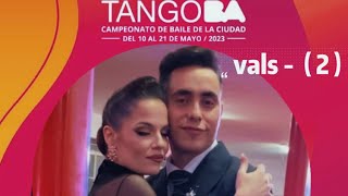 探戈比赛｜看大神的精彩表现 Suyay Quiroga y Jonny Carvajal en metropolitano2023(Vals-2)