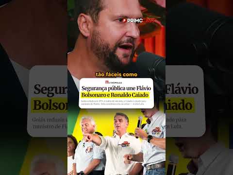 CAIADO DECLARA APOIO A FLÁVIO BOLSONARO
