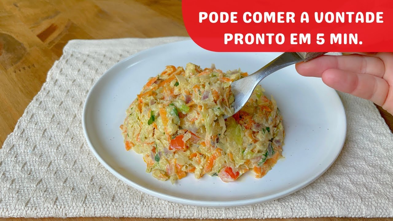 DESINCHA e EMAGRECE   PODE COMER À VONTADE! Refeição Fácil, Barata, Deliciosa e Saudável