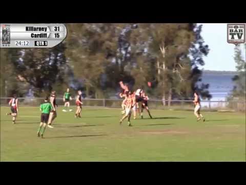 BDAFL Round 11 Highlights Killarney Vale v Cardiff