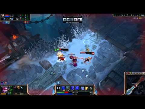 league of legends-lol ezreal vs vayne 1v1 full HD game