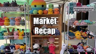 We Did A Crochet Market In The Sweltering Heat! How Did That Go? Recap!!
