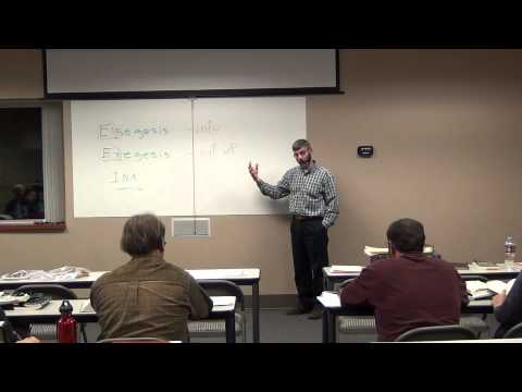 2012 02 06 Rules of Biblical Intrepetation