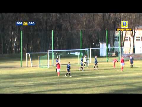 Skrót meczu Pogoń Lwówek - Grom Plewiska 1:1 (24.03.12)