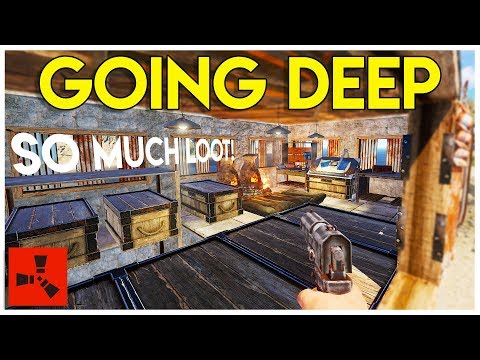 GOING DEEP on Wipe Day for CRAZY LOOT! - Rust