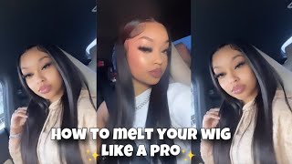 3D GLUELESS 13X6 HALF LACE FRONTAL STRAIGHT WIG | Ft. ELFIN HAIR