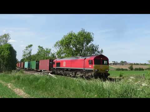 DB 66017 - 4E94 Containers, Chellaston (S Derbyshire) 27/05/20.
