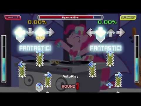 Equestria Girls DDR / ITG / Stepmania Stepchart