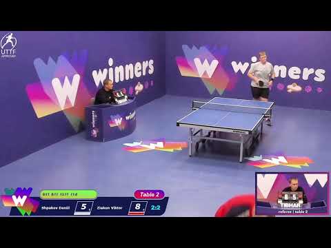 Winners League 29.10.21 Shpakov Daniil - Ziakun Viktor 18:30