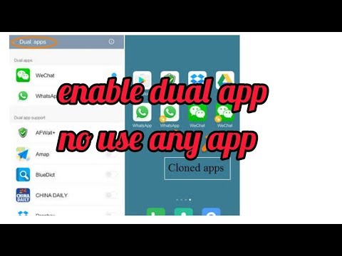 Enable dual app profile on Lenovo k6 power and mobile