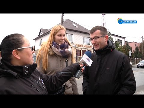 iTVZawiercie -  Mieszkańcy i przyjezdni  najstrojach w Nowym Roku