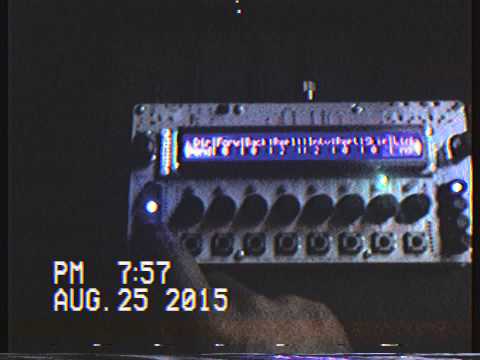 MidiAlf CV sequencing the Boomstar 4075