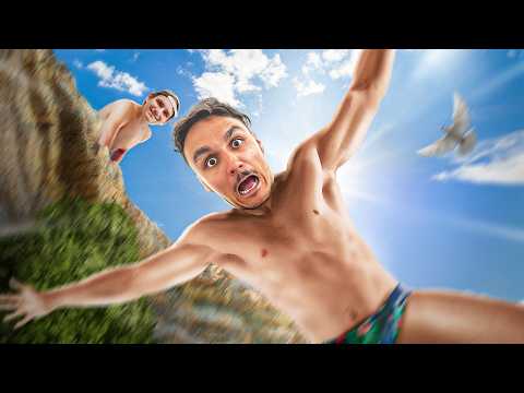 J’APPRENDS À DODS AVEC LE CHAMPION DU MONDE DE PLAT !!(il se jette à 20m) Ft Côme Girardot