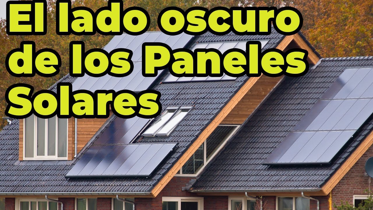 El verdadero problema de los paneles solares