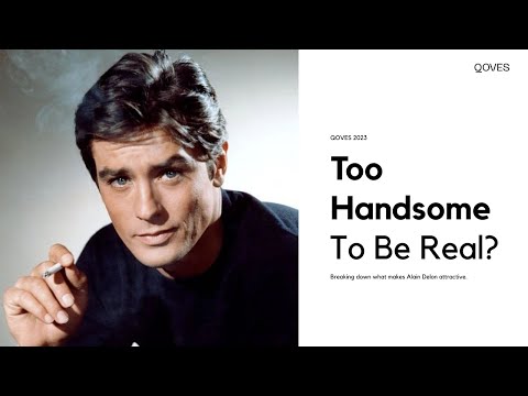 What Makes Alain Delon Attractive? | Celebrity Face Breakdowns