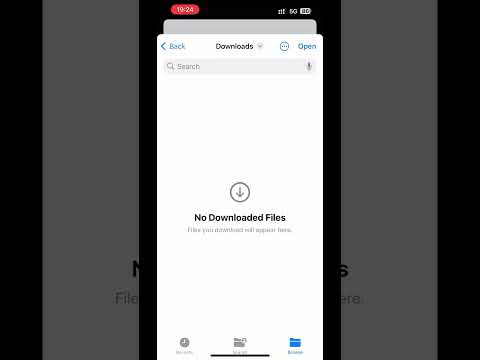 How to change downloads location folder in Safari browser for iPhone #apple #features #shorts