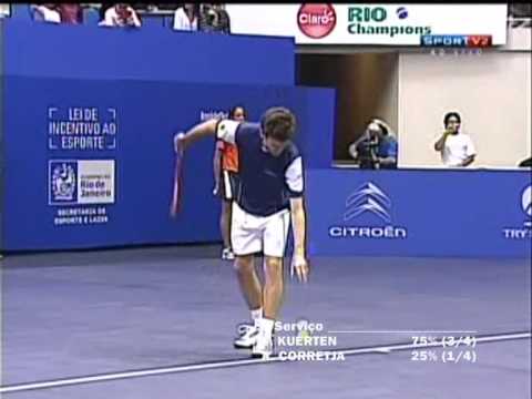 Guga Kuerten vs Alex Corretja - Friendly Match (Rio Champions 2011) - 1/9