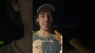 Luke Damant buys $0.20 french fries on the side road 🍟 🇵🇰 #shorts