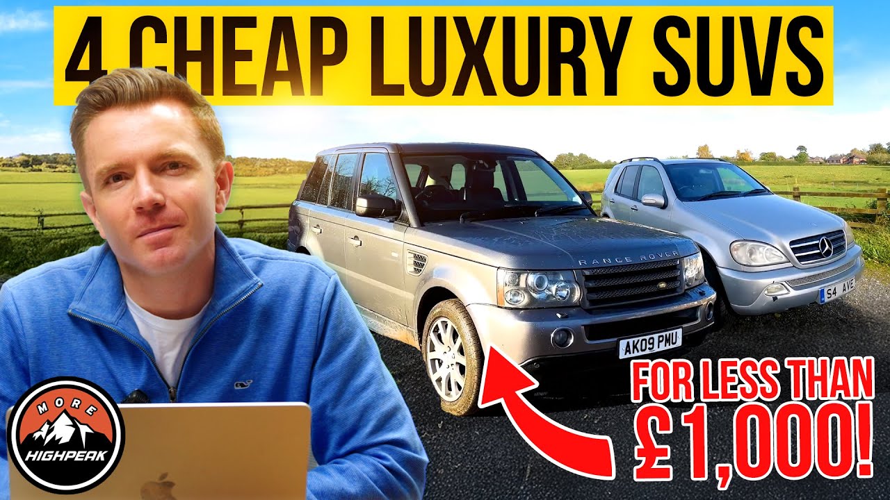 4 LUXURY SUV'S FOR LESS THAN £1,000! | High Peak Autos Marathon
