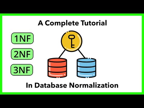 Database Normalization 1NF 2NF 3NF