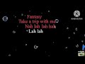 FANTASY ( karaoke ) Rabi & Kiri Fijian mix Karaoke / EXODUS / Kolabz V2 / Jam haus