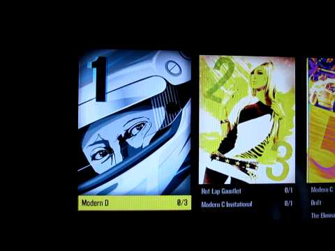 Shift 2 Unleashed - Career mode menu