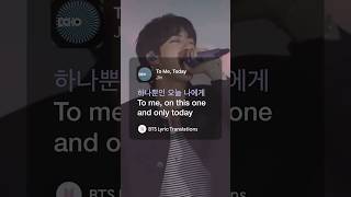 Download lagu 진 (Jin) - 'To Me, Today (오늘의 나에게)' Lyrics with English Translation (pt.3) #jin #bts #btslyrics mp3 Download lagu 진 (Jin) - 'To Me, Today (오늘의 나에게)' Lyrics with English Translation (pt.3) #jin #bts #btslyrics mp3