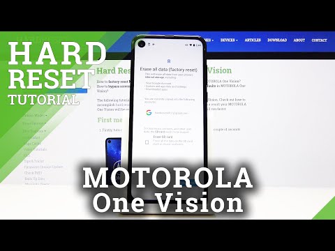 How to Hard MOTOROLA One Vision – Factory Reset Through Settings