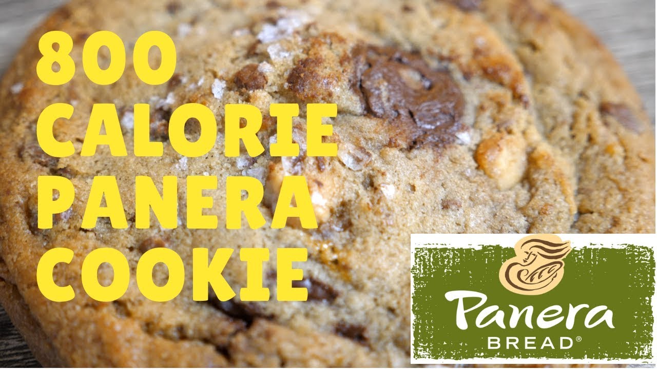 Beware the 800 CALORIE Panera Bread cookie