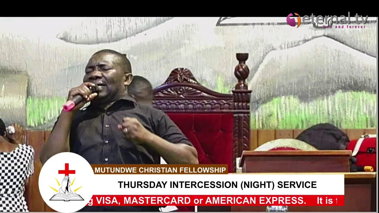 MCF: Thursday Intercession (Night) Service With Pastor Tom Mugerwa 25-August-2022