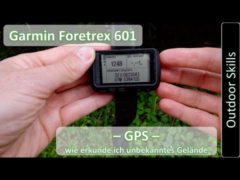 GPS - Garmin - Foretrex 601 und wie erkunde ich unbekannte Wälder - german - 4k