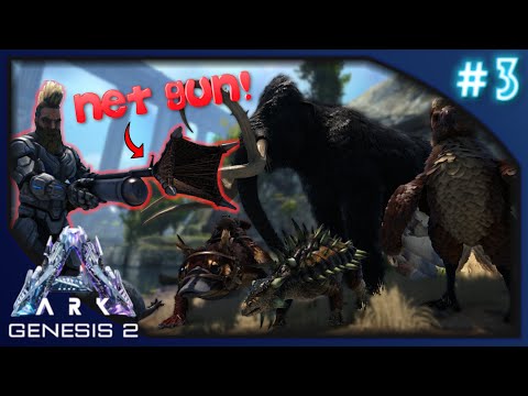 Proviamo la nuova Net Gun, e tamiamo creature da farming!  | Ark Genesis: Part 2 (ITA) - ep.3