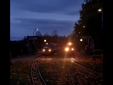 Saisonende der Dresdner Parkeisenbahn (01.11.2020)