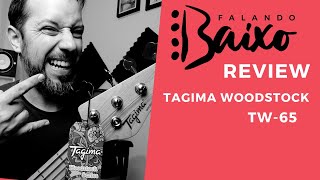 Video thumbnail for Falando Baixo - Review Contrabaixo Tagima Woodstock Tw-65 - Diego Pessoa by Diego Pessoa