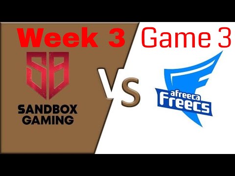 2020 LCK Week 3 - SB vs AF Game 3 - Sandbox vs Afreeca Freecs G3 W3D3