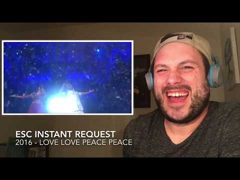 ESC Instant Reaction Request - 2016 - Love Love Peace Peace