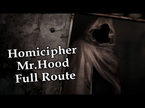 Mr.Hood Full Route & End -Homicipher Playthrough/Walkthrough [No Commentary]