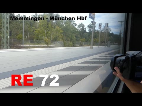 RE 72 Mitfahrt Memmingen - München Hbf ungekürzt | Dosto 4. Generation