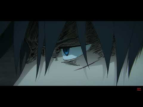 Megumi using "With this treasure I summon" to form Mahoraga.