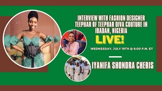 Interview with the Fashion Designer of the Surprise Asoebi Dresses for Ifa Initiation