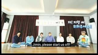 (Eng sub)Bts Jimin & jin bickering in run bts 